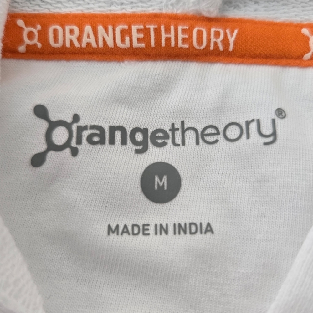 Orangetheory Unisex French Terry Pullover Hoodie. White. Size Medium. New. - Picture 8 of 9